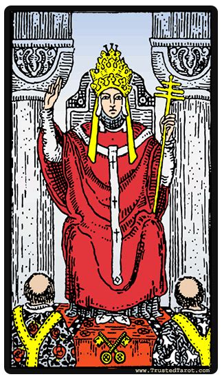 el papa tarot|Il Papa/Le Pape/The Pope/The Hierophant in Tarot